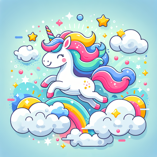 Sweet Dreams With Unicorns Paint By Color