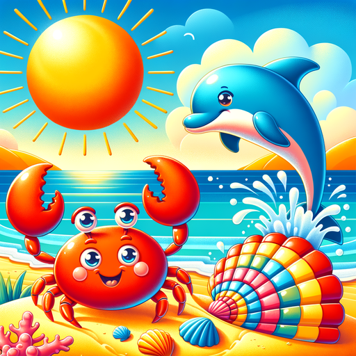 Seaside Adventure - Beach Day Fun Paint By Diamond