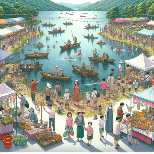 Waldai Lake Festival Diamonded Painting Kits