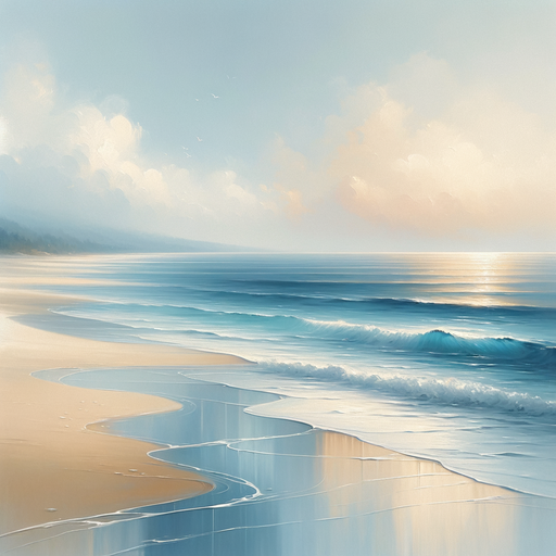 Calming Coastal Retreat Painting By Diamonds Kit