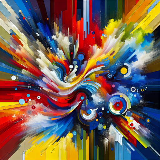 Abstract Vibrance Diamond Painting