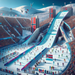 Holmenkollen Ski Festival - Norway Painting Diamond Kit