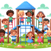 Jungle Gym Jungle Paint By Color