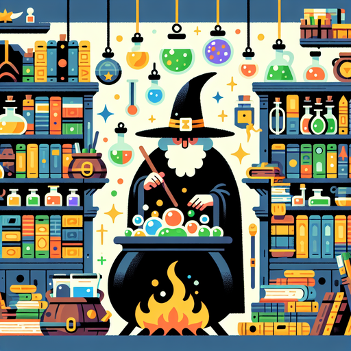 Enchanted Wizard's Workshop Paint By Diamonds
