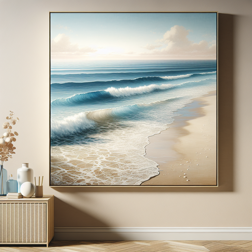 Calming Ocean Breeze Paint By Color