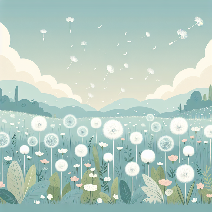 Dreamy Dandelion Diamonded Painting Kits