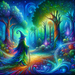 Enchanting Wizard's Realm Paint By Diamonds Art