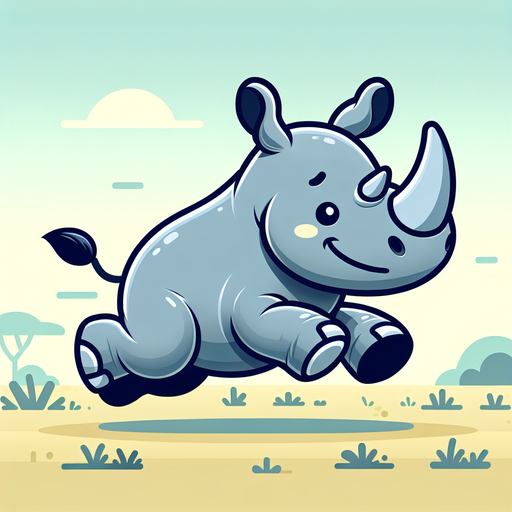 Rolling Rhino Run DIY Paint By Diamonds