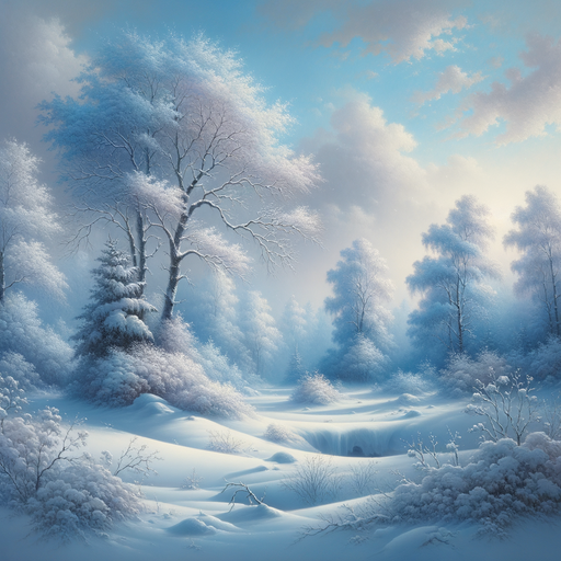 Winter Solstice Serenity Paint By Color