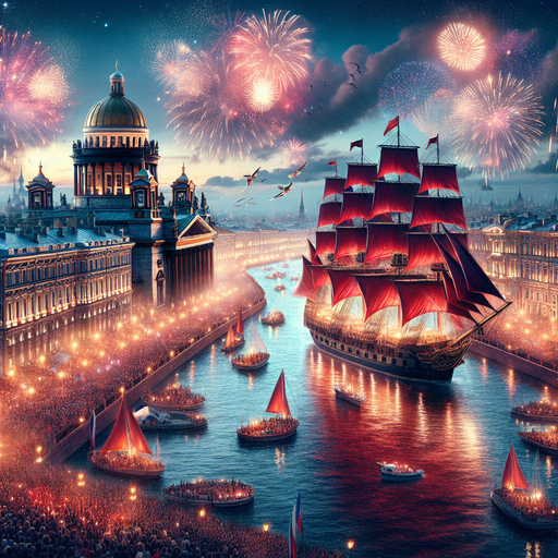 The White Nights Festival - Russia Painting Diamond Kit