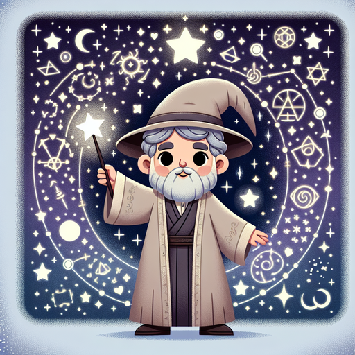 Starry Night Wizard's Enchantment Paint By Diamond