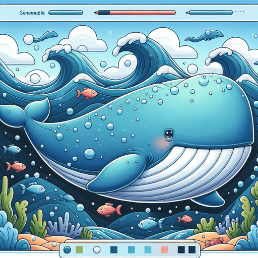 Majestic Whale Paint By Diamonds Kits