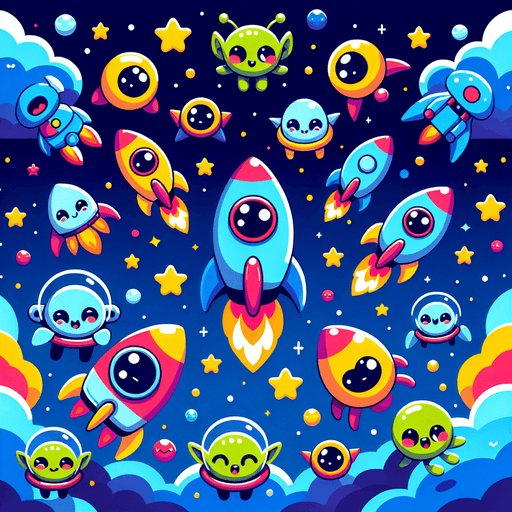 Gigantic Space Adventure Painting By Diamonds Kit