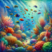 Dreamy Underwater World Diamonded Painting Kits