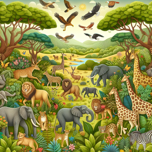 Majestic Wildlife Journey DIY Paint By Diamonds