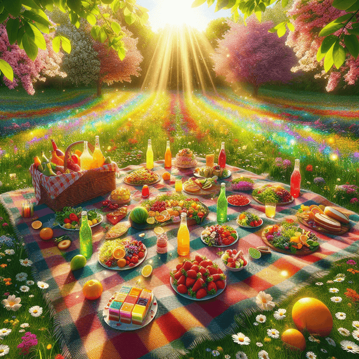 Sunny Picnic Delight Diamonded Painting Kits