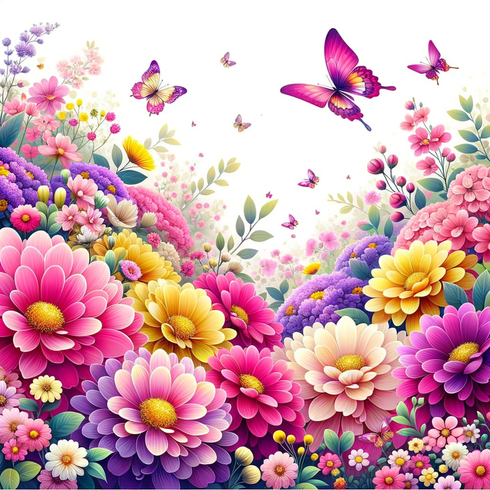 Mystical Garden Paint By Diamonds Art