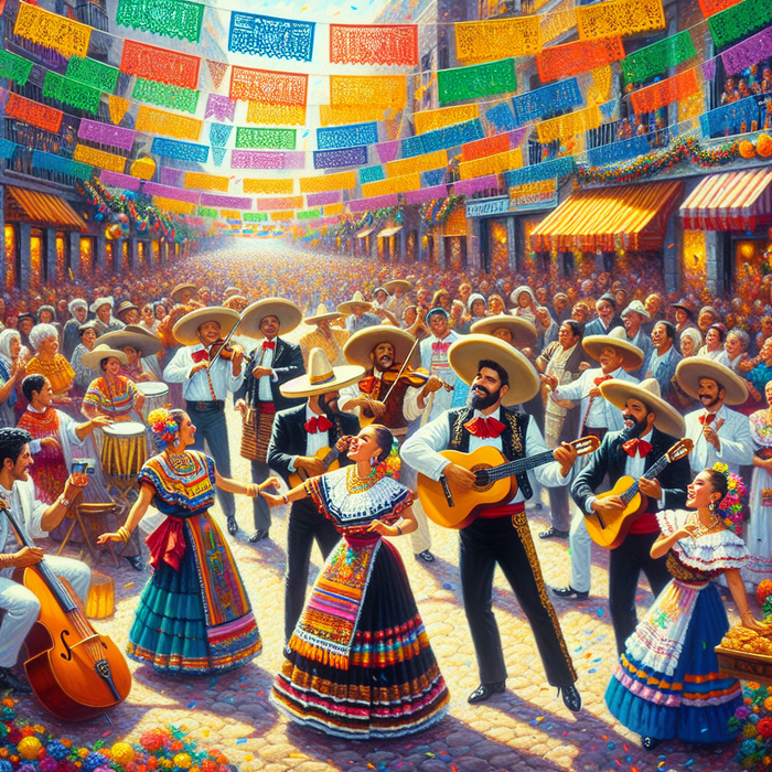 Cinco De Mayo Paint By Color