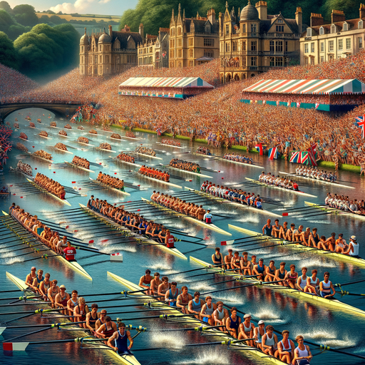 Henley Royal Regatta - Henley-on-Thames Paint By Diamonds Art