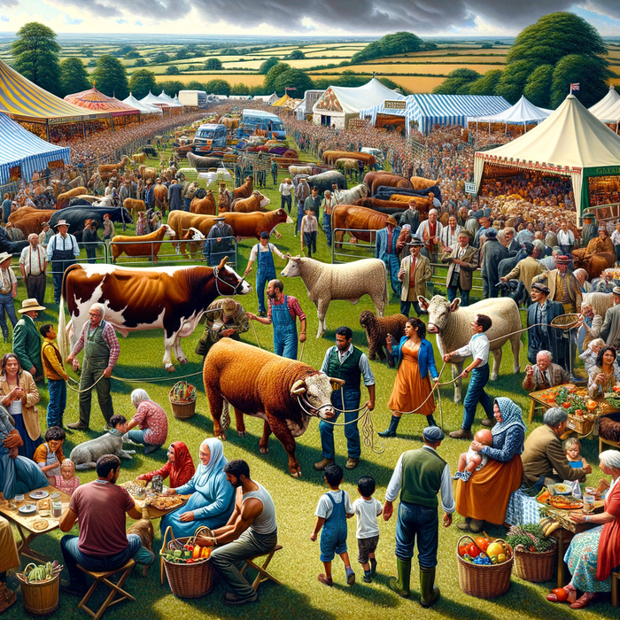 The Great Yorkshire Show - England Paint By Color