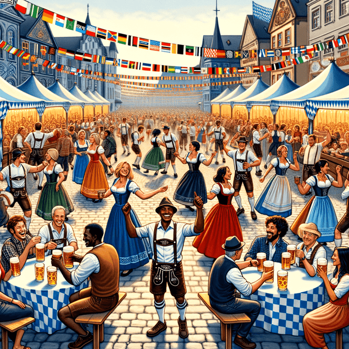 Blumenau Oktoberfest - Blumenau Paint By Color