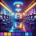 Retro Arcade Dreams Paint By Color