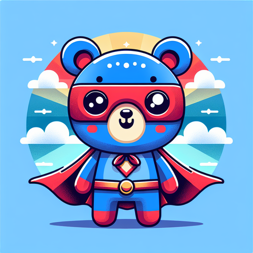 Superhero Bear Diamond Painting