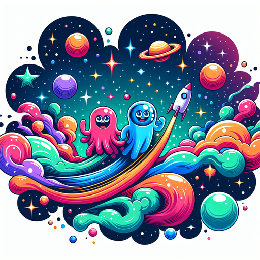 Cosmic Creatures' Galactic Getaway Paint By Diamond