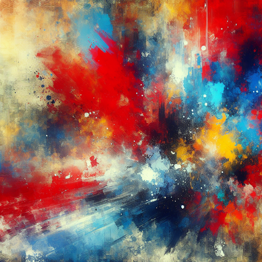 Abstract Emotion Paint By Diamond