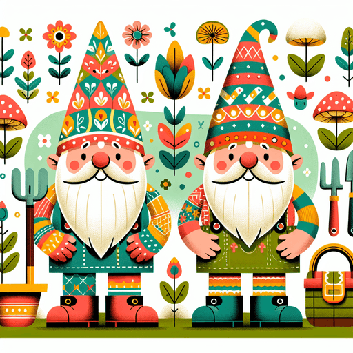 Garden Gnomes Diamond Painting