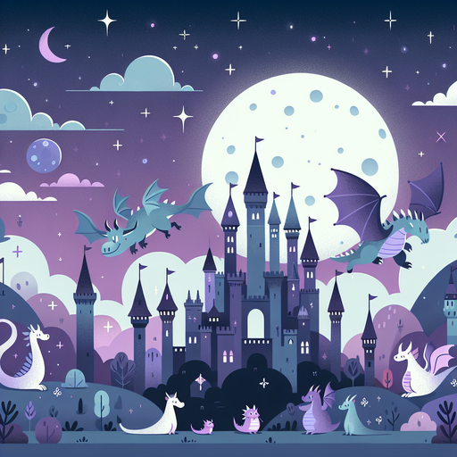 Moonlit Kingdom Dreamscape DIY Paint By Diamonds
