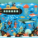 Underwater Discovery Expedition Painting By Diamonds Kit