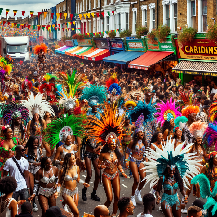 Notting Hill Carnival - London, UK Painting By Diamonds Kit