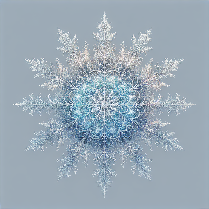 Glistening Snowflake Whimsy Diamonded Painting Kits