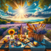 Picnic In Provence Paint By Diamonds Kits