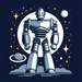 Galaxy Guardian Robot DIY Paint By Diamonds