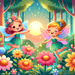 Magical Woodland Fairies Paint By Diamonds Art