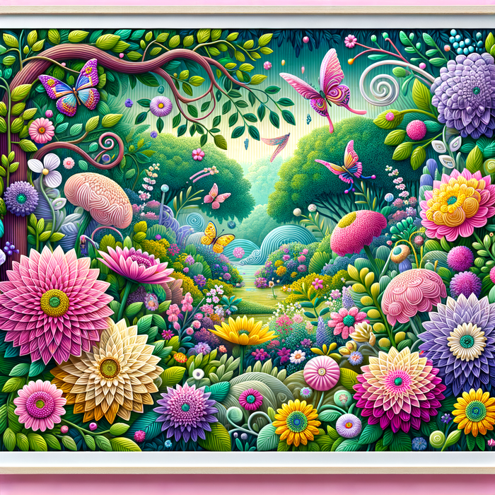 Garden Escape Paint By Diamonds