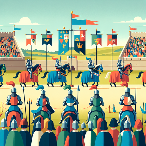 Royal Knights' Tournament Painting Diamond Kit