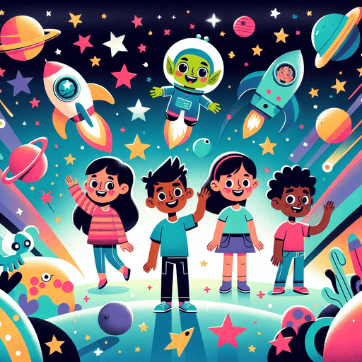 Dazzling Adventure In Space Paint By Diamonds