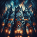 Gothic Cathedral Mystique Painting Diamond Kit