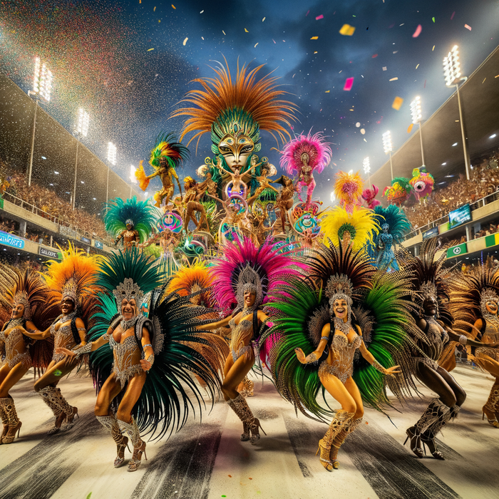 Rio Carnival - Rio De Janeiro Diamonded Painting Kits