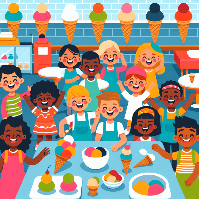 Ice Cream Parlor Fun Paint By Diamond
