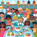 Ice Cream Parlor Fun Paint By Diamond