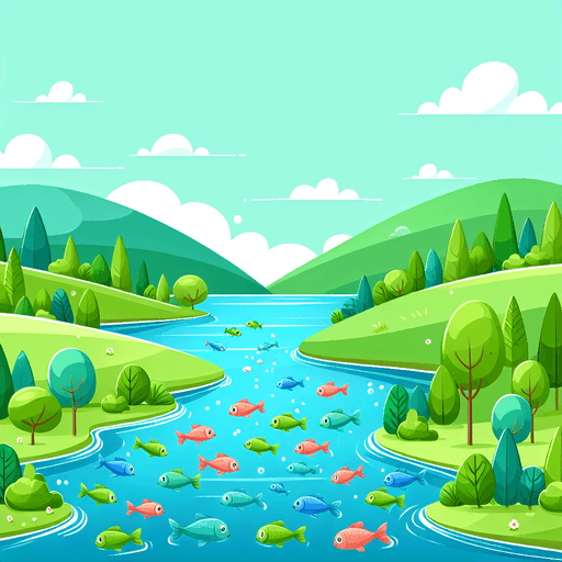 Gentle River Painting By Diamonds Kit