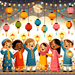 Charming Festival Of Lights Painting Diamond Kit