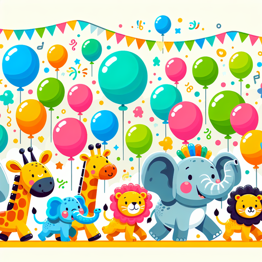 The Amazing Animal Parade Paint By Color