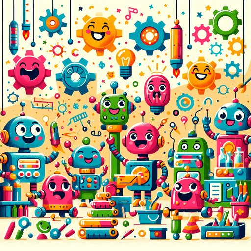 Cheerful Robot Workshop DIY Paint By Diamonds