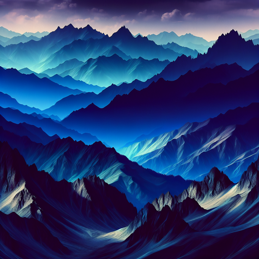 Enigmatic Mountain Horizons DIY Paint By Diamonds
