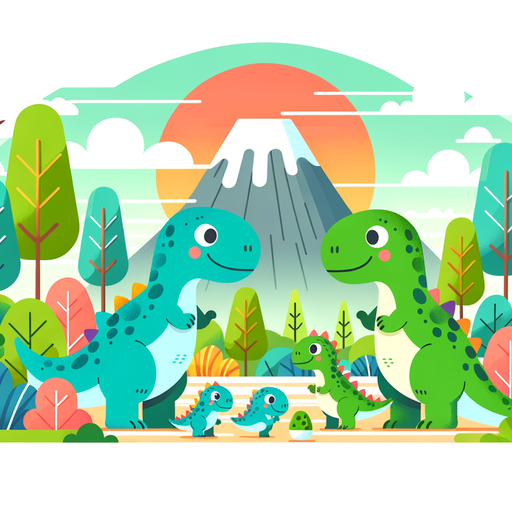 Happy Dinosaurs Paint By Diamonds Kits